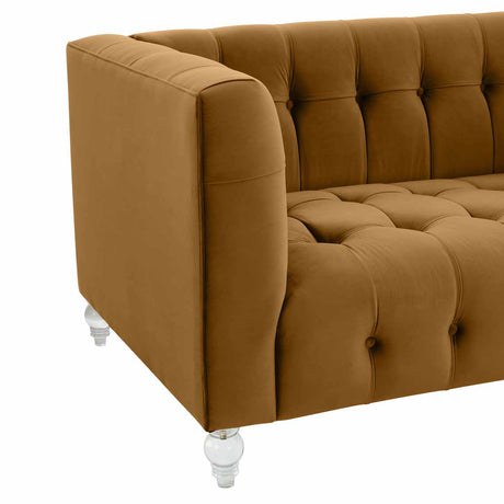 Bea Velvet Loveseat | TOV