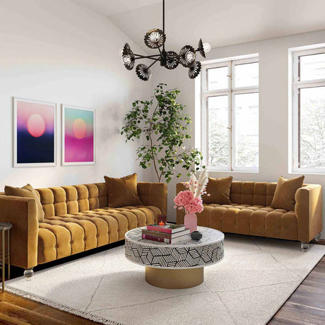 Bea Velvet Loveseat | TOV