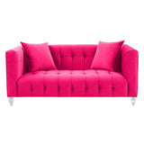 Bea Velvet Loveseat | TOV | Home Elegance USA