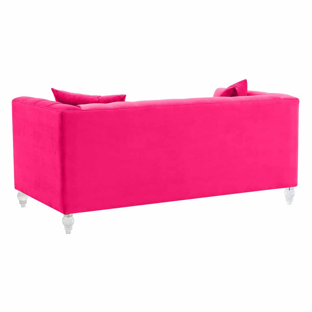 Bea Velvet Loveseat | TOV | Home Elegance USA