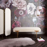 Brno Waived Velvet Bench | TOV | Home Elegance USA