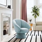 Allora Velvet Swivel Chair | TOV - TOV - S68103 - Home Elegance USA - 15