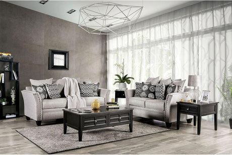 Talgarth Traditional Sofa and Loveseat by Furniture of America Furniture of America