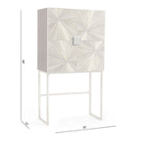 Sapphire & Terra Bar Cabinet | Jonathan Charles Fine Furniture