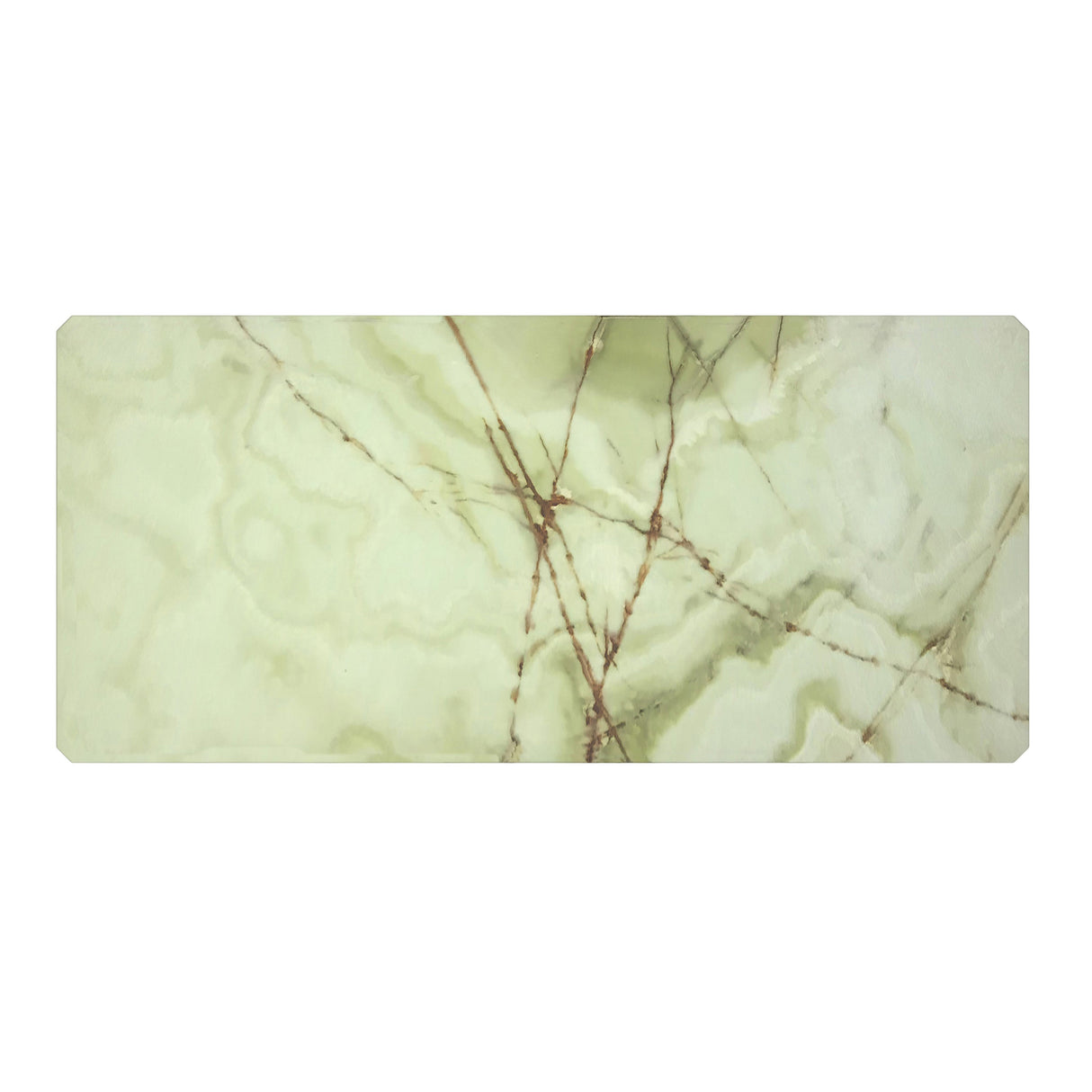 The Naturalist Green Onyx Dining Table 100 Inch | Caracole Classic