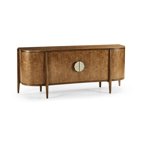 Toulouse Sideboard 83-Inch Walnut Storage Cabinet | Jonathan Charles Fine Furniture