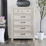 Tywyn 5-piece Bedroom Set in Antique White by Furniture of America