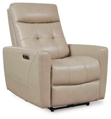 Ashley Sand Pisgham PWR Recliner/ADJ Headrest - Leather | Home Elegance USA