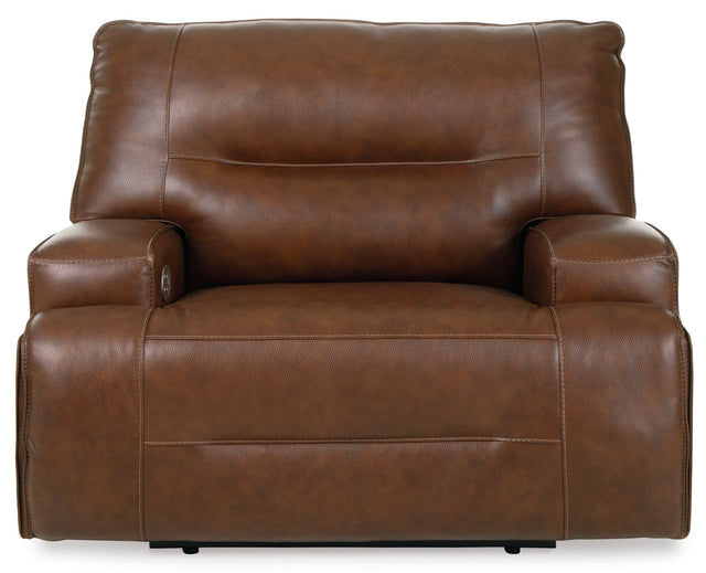 Ashley Auburn Francesca PWR Recliner/ADJ Headrest - Leather - U2570582 - Home Elegance USA - 1