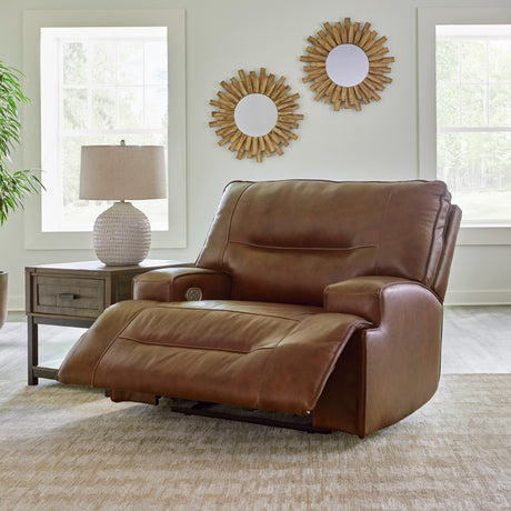 Ashley Auburn Francesca PWR Recliner/ADJ Headrest - Leather - U2570582 - Home Elegance USA - 5