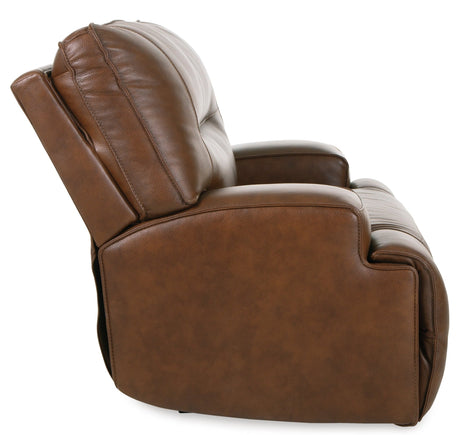 Ashley Auburn Francesca PWR Recliner/ADJ Headrest - Leather - U2570582 - Home Elegance USA - 6