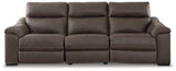 Ashley Chocolate Salvatore U26301S3 3 - Piece Power Sectional Reclining Sofa - U26301S3 - Home Elegance USA - 1