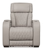 Ashley Gray Boyington PWR Recliner/ADJ Headrest - Leather | Home Elegance USA