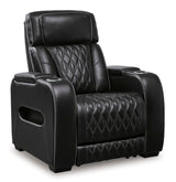 Ashley Black Boyington PWR Recliner/ADJ Headrest - Leather - U2710613 - Home Elegance USA - 2