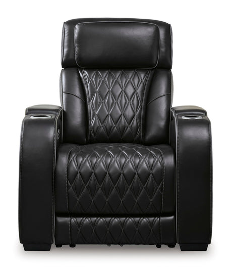 Ashley Black Boyington PWR Recliner/ADJ Headrest - Leather - U2710613 - Home Elegance USA - 1