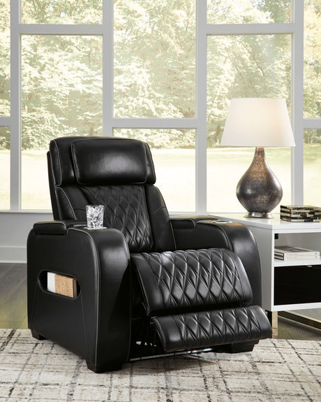 Ashley Black Boyington PWR Recliner/ADJ Headrest - Leather - U2710613 - Home Elegance USA - 6