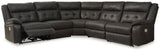 Ashley Storm Mackie Pike U43305S6 5 - Piece Power Reclining Sectional - U43305S6 - Home Elegance USA - 1