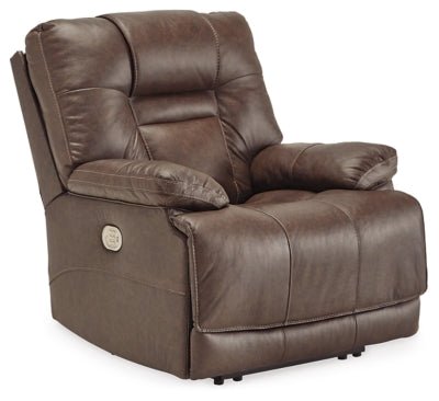 Ashley Umber Wurstrow PWR Recliner/ADJ Headrest - Leather - U5460313 - Home Elegance USA - 1