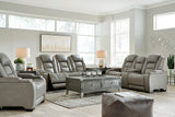 The Man-Den 3-Piece Power Reclining Sofa, Loveseat & Recliner Set | Ashley