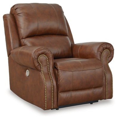 Ashley Auburn Freyeburg Zero Wall Power Recliner - Leather - U9021306 - Home Elegance USA - 2