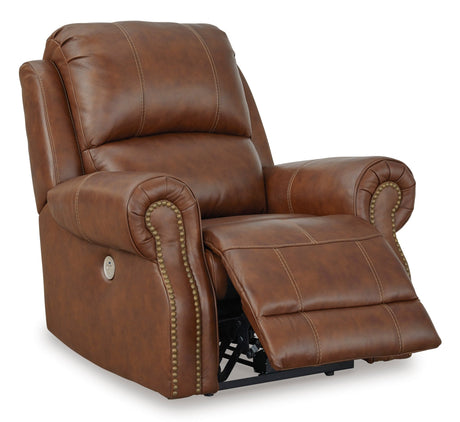 Ashley Auburn Freyeburg Zero Wall Power Recliner - Leather - U9021306 - Home Elegance USA - 4