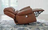 Ashley Auburn Freyeburg Zero Wall Power Recliner - Leather - U9021306 - Home Elegance USA - 6