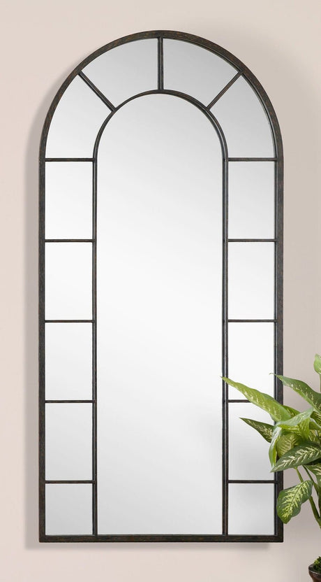 Dillingham Black Arch Mirror | Uttermost - UM - 10505 - Home Elegance USA - 2