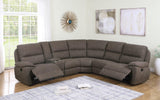 Variel 6-Piece Modular Motion Sectional Taupe by Coaster Furniture Coaster Furniture