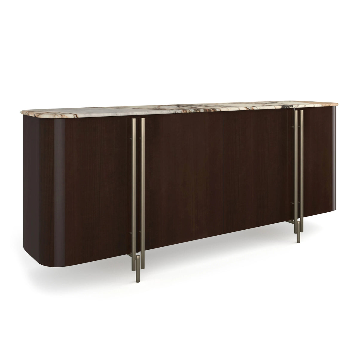 Vena Sideboard with Calacatta Viola Stone Top | Caracole Classic