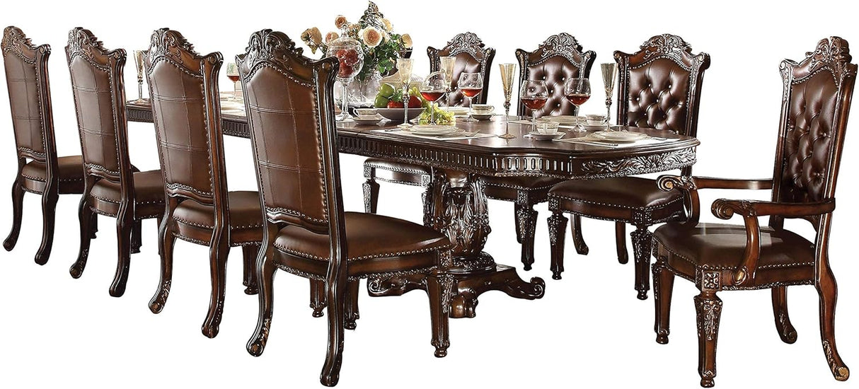 Vendome Dining Table 62000 Cherry Finish | Acme
