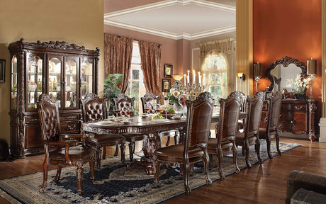 Vendome Dining Table 62000 Cherry Finish | Acme