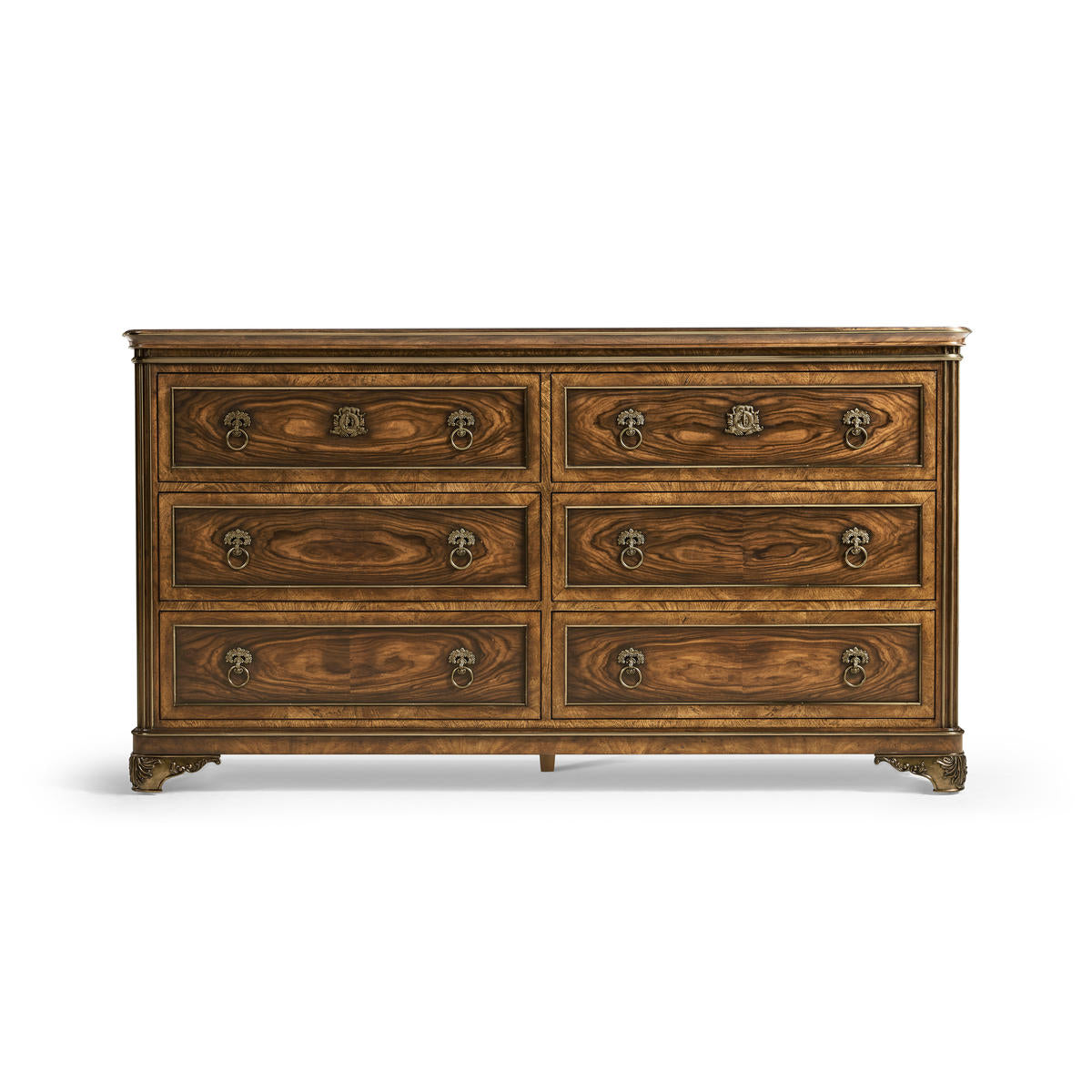 Viceroy Dresser 66" Santos Traditional Luxury Brown | Jonathan Charles Fine Furniture