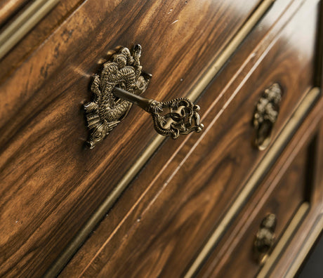 Viceroy Dresser 66" Santos Traditional Luxury Brown | Jonathan Charles Fine Furniture