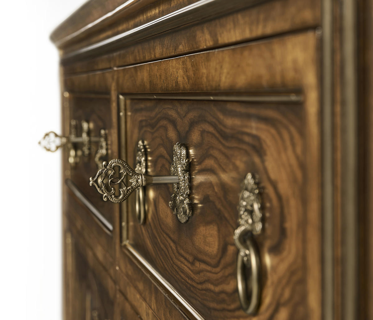 Viceroy Dresser 66" Santos Traditional Luxury Brown | Jonathan Charles Fine Furniture