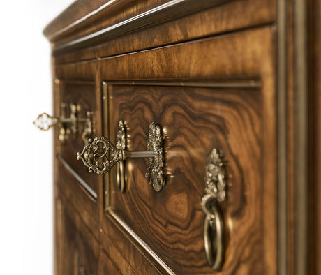 Viceroy Dresser 66" Santos Traditional Luxury Brown | Jonathan Charles Fine Furniture