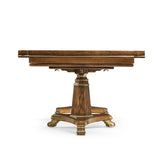 Viceroy Rectangular Dining Table 84" in Santos Brown Finish with Brass Inlay | Jonathan Charles