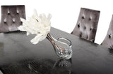 Vig Furniture - A&X Baccarat - Transitional Black Crocodile Lacquer Dining Table - Vgunrc838-221-Blk