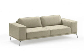 Coronelli Collezioni Soho Italian Grey Maya Cloud Leather Sofa Vgccsoho-Sf-Cl-Gry-S