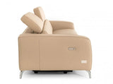 Coronelli Collezioni Turin Cappuccino Leather 2 - Seater 91" Recliner Sofa Vgccroma - Sf - Cap - Tan - S | Home Elegance USA