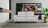 Vig Furniture - Divani Casa Austria Modern Grey 3-Seater Fabric Sofa W- Electric Recliners - Vgkne9178-Gry-3S