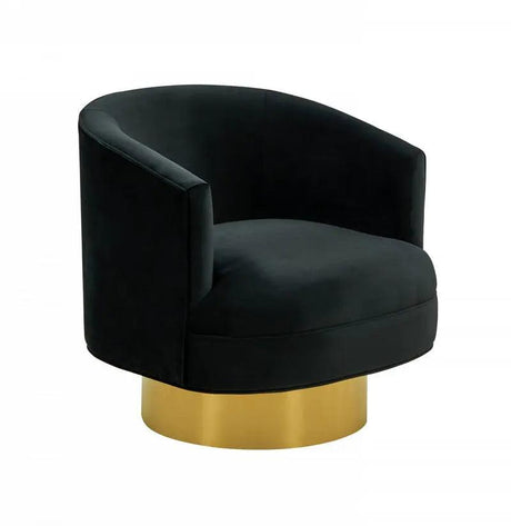 Vig Furniture - Divani Casa Basalt - Modern Black Fabric Accent Chair - Vgrh-Rhs-Ac-222