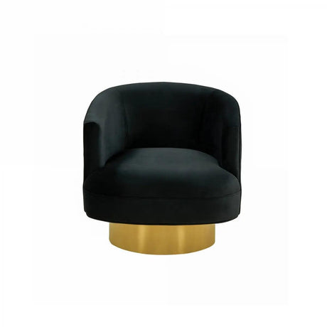 Vig Furniture - Divani Casa Basalt - Modern Black Fabric Accent Chair - Vgrh-Rhs-Ac-222