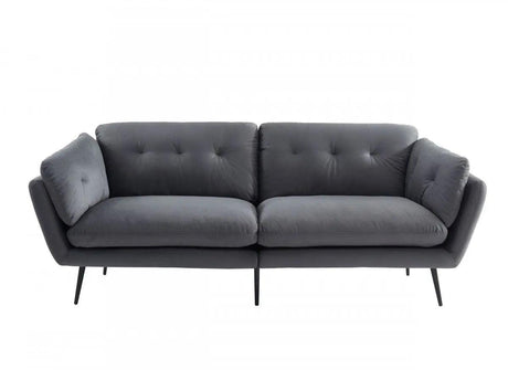 Vig Furniture - Divani Casa Cody - Modern Grey Fabric Sofa - Vghcjym2013-Grey