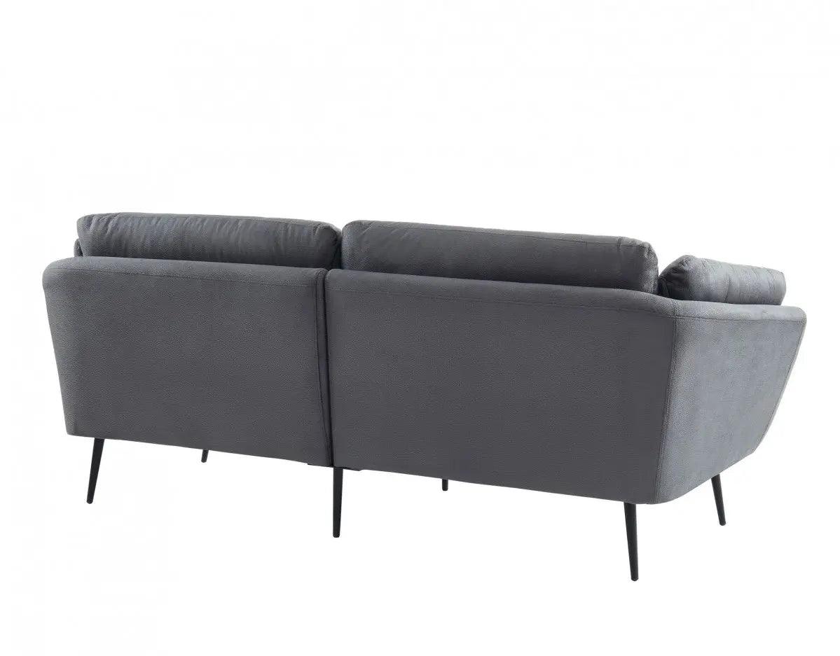 Vig Furniture - Divani Casa Cody - Modern Grey Fabric Sofa - Vghcjym2013-Grey