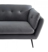 Vig Furniture - Divani Casa Cody - Modern Grey Fabric Sofa - Vghcjym2013-Grey