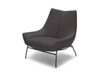 Vig Furniture - Divani Casa Colt Modern Grey Eco-Leather Accent Chair - Vgkka1018-Gry