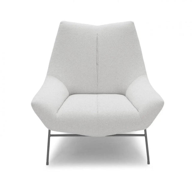 Vig Furniture - Divani Casa Colt - Modern White Lounge Chair - Vgkka1018-Wht-Ch