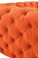 Vig Furniture - Divani Casa Delilah Modern Orange Fabric Chair - Vgca1546-Org-A-Ch