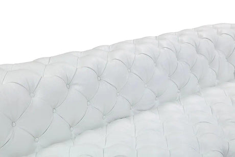 Vig Furniture - Divani Casa Dexter Transitional White Full Italian Leather Sofa - Vgca114-Fl-Wht