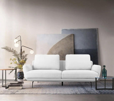 Divani Casa Dolly Modern Off White Fabric Sofa Vgknk8558 - Offwht - S | Home Elegance USA